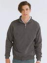 JERZEES - Nublend Cadet Collar Quarter-Zip Sweatshirt - 995MR